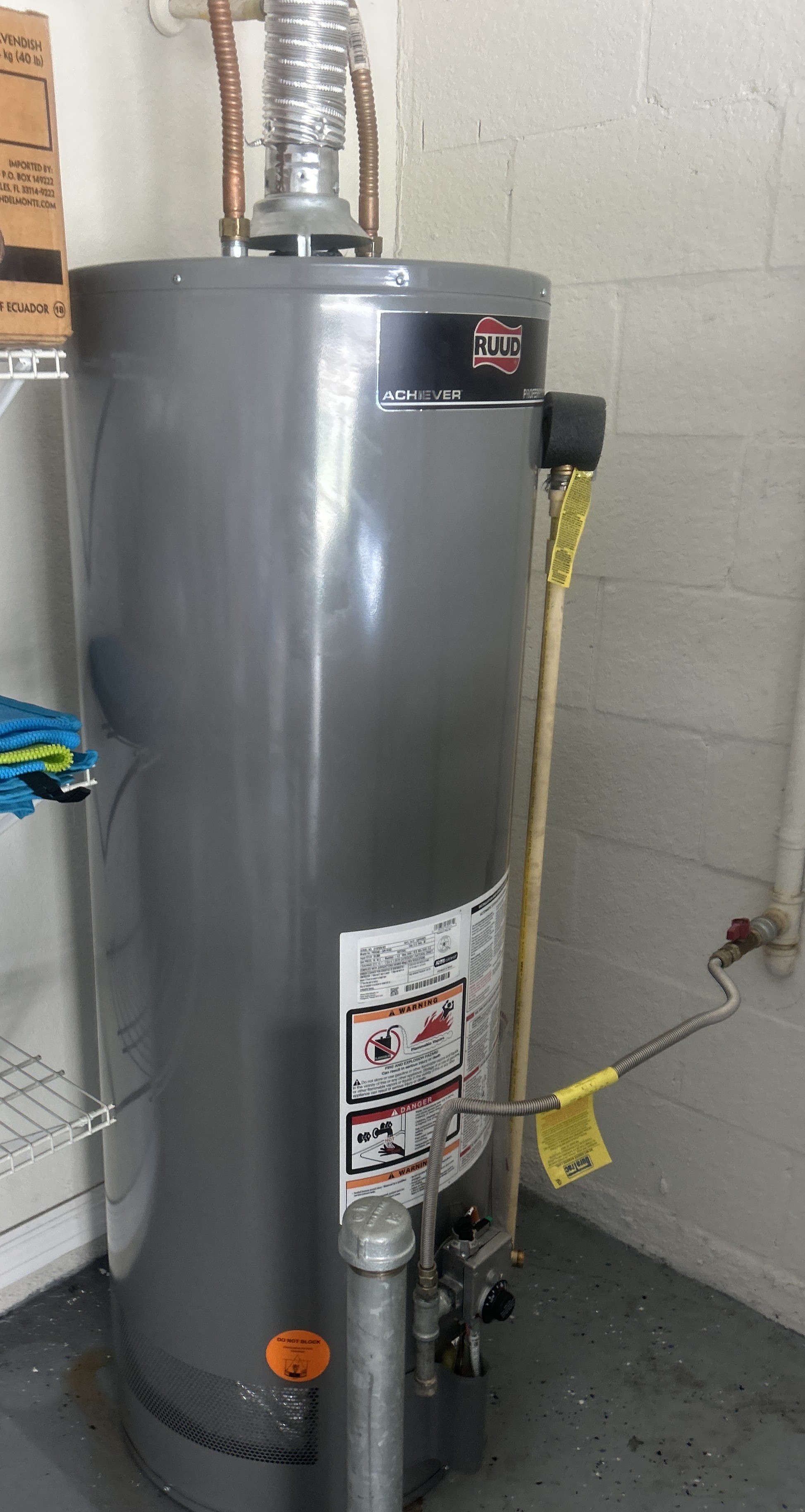 40 gallon gas